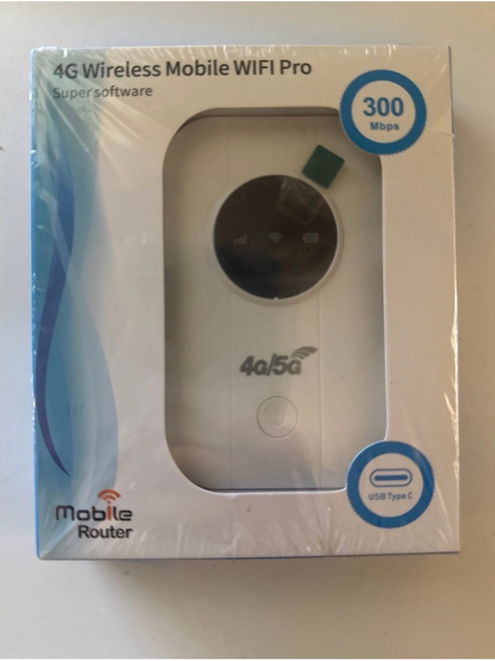4G/5G Mobile WiFi Pro Pocket Hotspot - White
